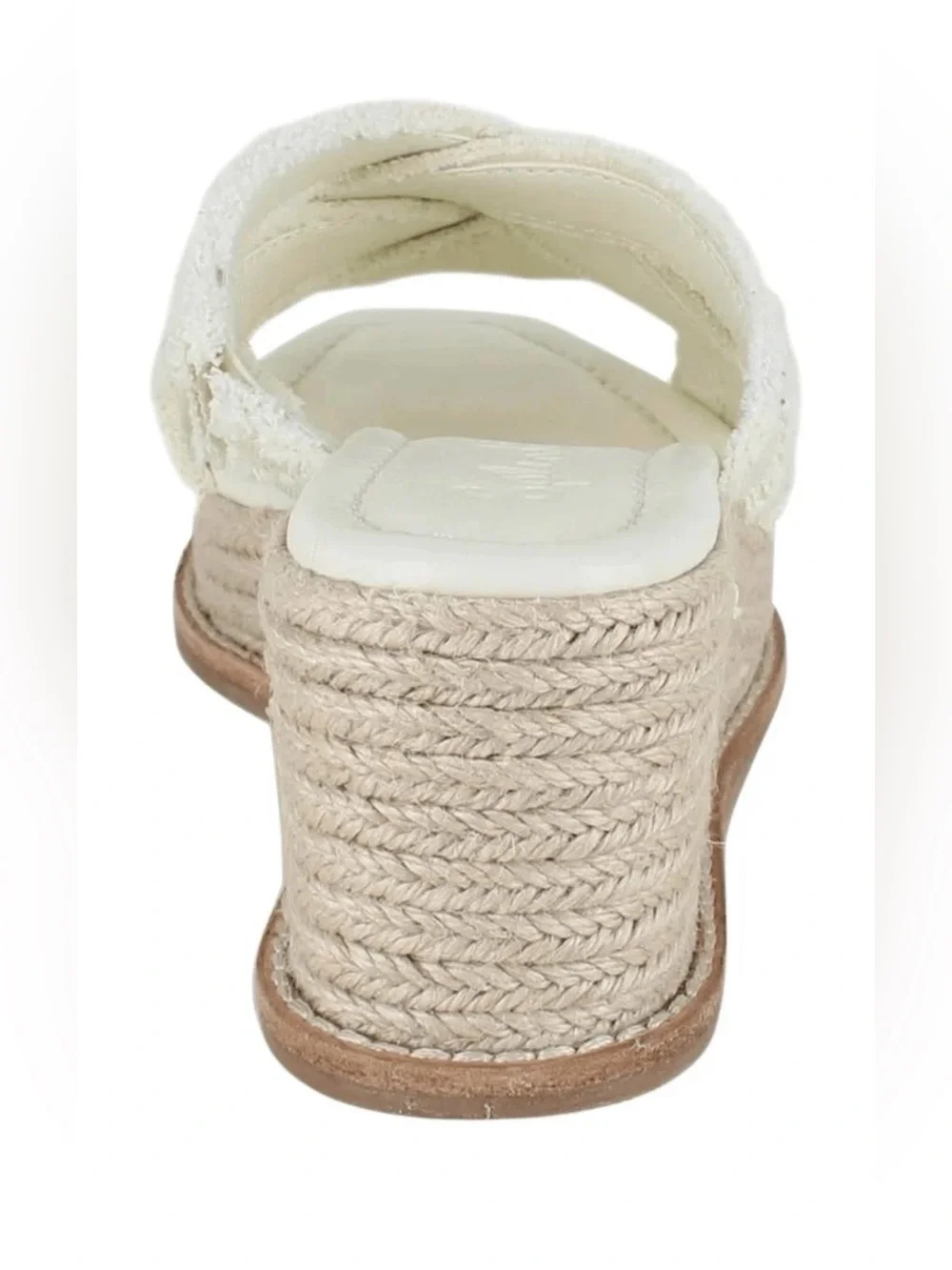 Splendid Danna White Espadrille Wedge Sandals Size 9.5 🤍